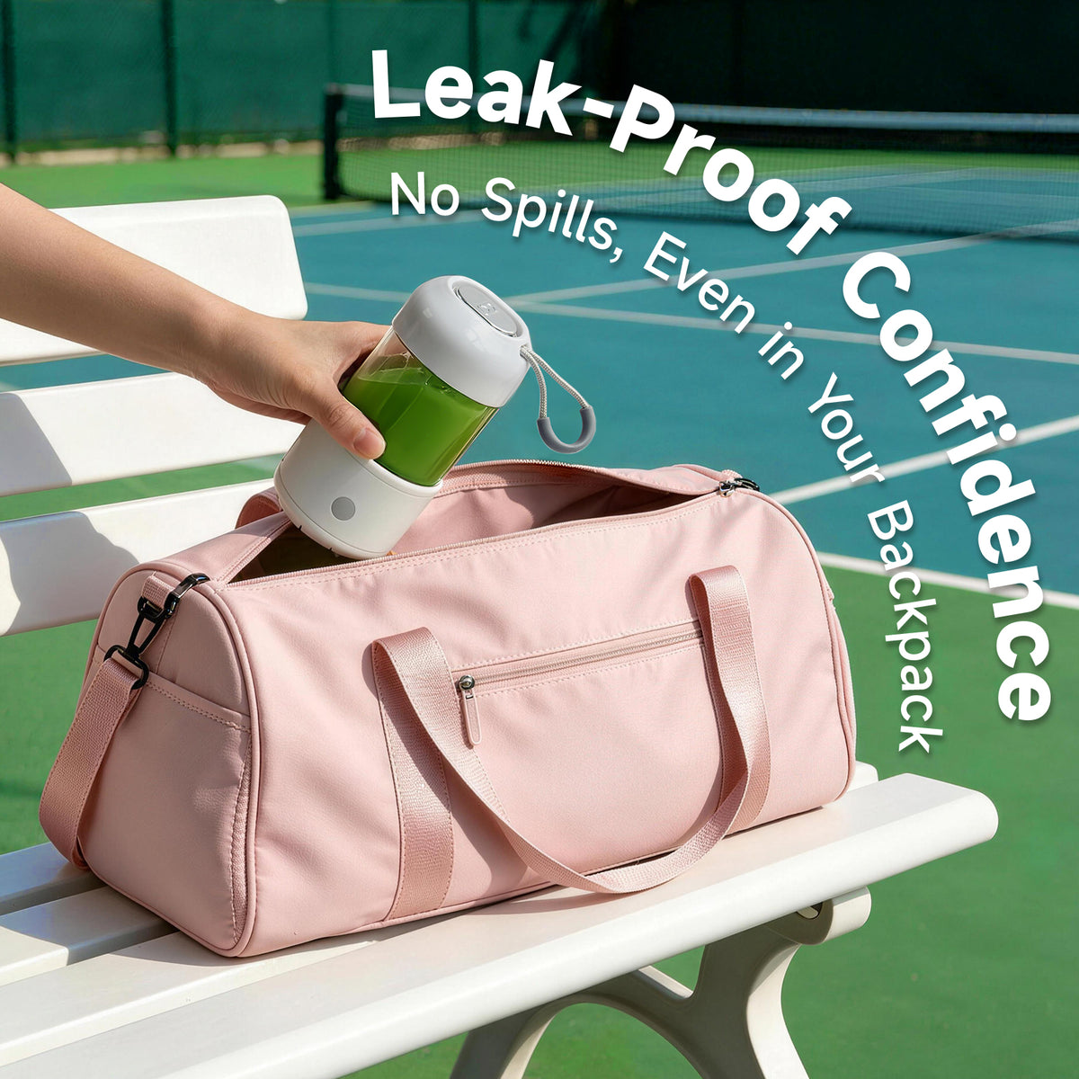 Chaism Electric Shaker Bottle for Matcha, Smoothie, Protein