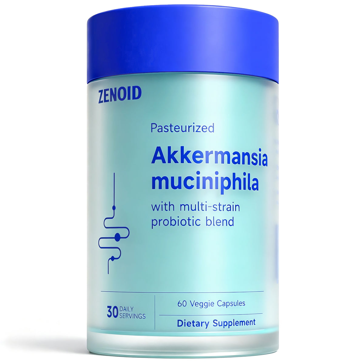 ZENOID Pasteurized Akkermansia Muciniphila w/Prebiotic & Probiotics Blends