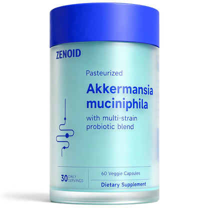 ZENOID Pasteurized Akkermansia Muciniphila w/Prebiotic & Probiotics Blends