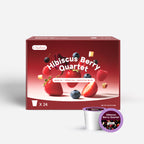 Chaism Hibiscus Berry Quartet - Herbal Tea Pods, 24 K Cups